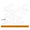 Ручка открывания капота черная 84129825 для 2019-2021 Chevrolet Silverado 1500