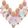 2024 New Dolls Outfit For 17 Inch 43cm Baby Doll Cute Jumpers Rompers Doll Clothes