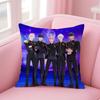 Talented Virtual Korean Kpop Boy Group PPLAVE Cushion Cover Pillow Case Soft Skin Friendly Fabric  Concealed Zipper