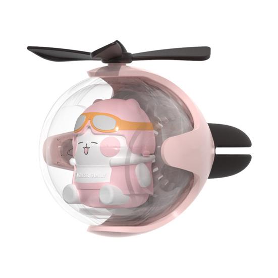 Автомобильный освежитель воздуха со светодиодной подсветкой, работающий от батареек, универсальный ароматический диффузор с ароматическими таблетками, украшение для вентиляционного отверстия автомобиля