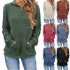Women's Hoodies Long Sleeve Casual  Solid  Sweatshirts For Women Pullover With Pockets