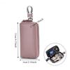 Mini Purse Genuine Leather Key Bag Zipper Car Key Case Key Holder Organizer Pouch  Men Women