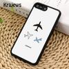 Krajews Travel the world of air plane paper Phone Case For iPhone 17 Air 16 15 14 plus 11 12 13 pro max coque Fundas