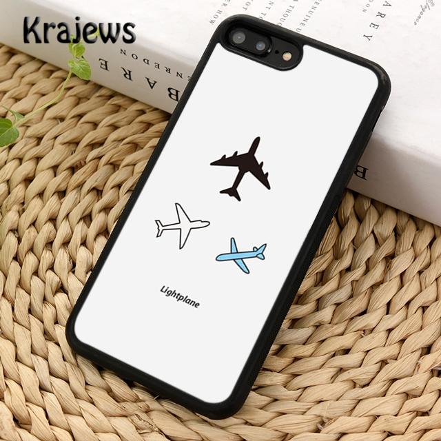 Krajews Travel the world of air plane paper Phone Case For iPhone 17 Air 16 15 14 plus 11 12 13 pro max coque Fundas