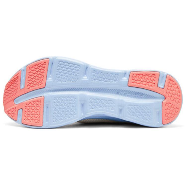 Skechers Слипоны с эластичными вставками Модные низкие повседневные кроссовки Женские Светло-голубые 150511-NTMT