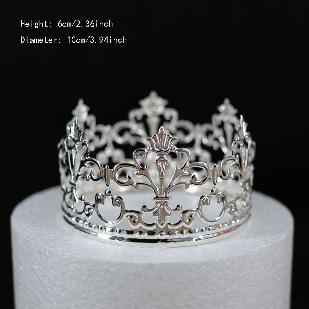Baby Bridal Accessories Jewelry Crowns Cake Ornaments Cake Topper Party Crowns Hair Crowns Crown