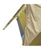 Палатка CAPTAIN STAG, туристическая купольная палатка, алюминиевая палатка для 2 человек, защита от ультрафиолета, алюминиевый шест, тент цвета хаки, 210 x 255 x В 115 см, внутренние размеры 210 x 135 x В 105 см