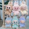1:1 высококачественная кукла Macaron 2nd The Monsters Labubu Sitting Party Vinyl Plush Blind Box Decorative Surprise Box Doll Collection Gif