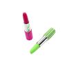 Ручка шариковая в виде помады со стразами в корейском стиле и бальзам для губ в подарок