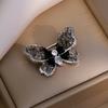 Брошь-бабочка с антибликовым покрытием Высококлассный и элегантный аксессуар для женских корсажей Застежка-булавка с антибликовым покрытием