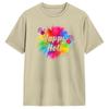 Happy Holi T Shirt WoUnisex s Color India Hindu TShirts For Unisexs Tee Shirt Short Sleeve Y2K Basic Top Tees