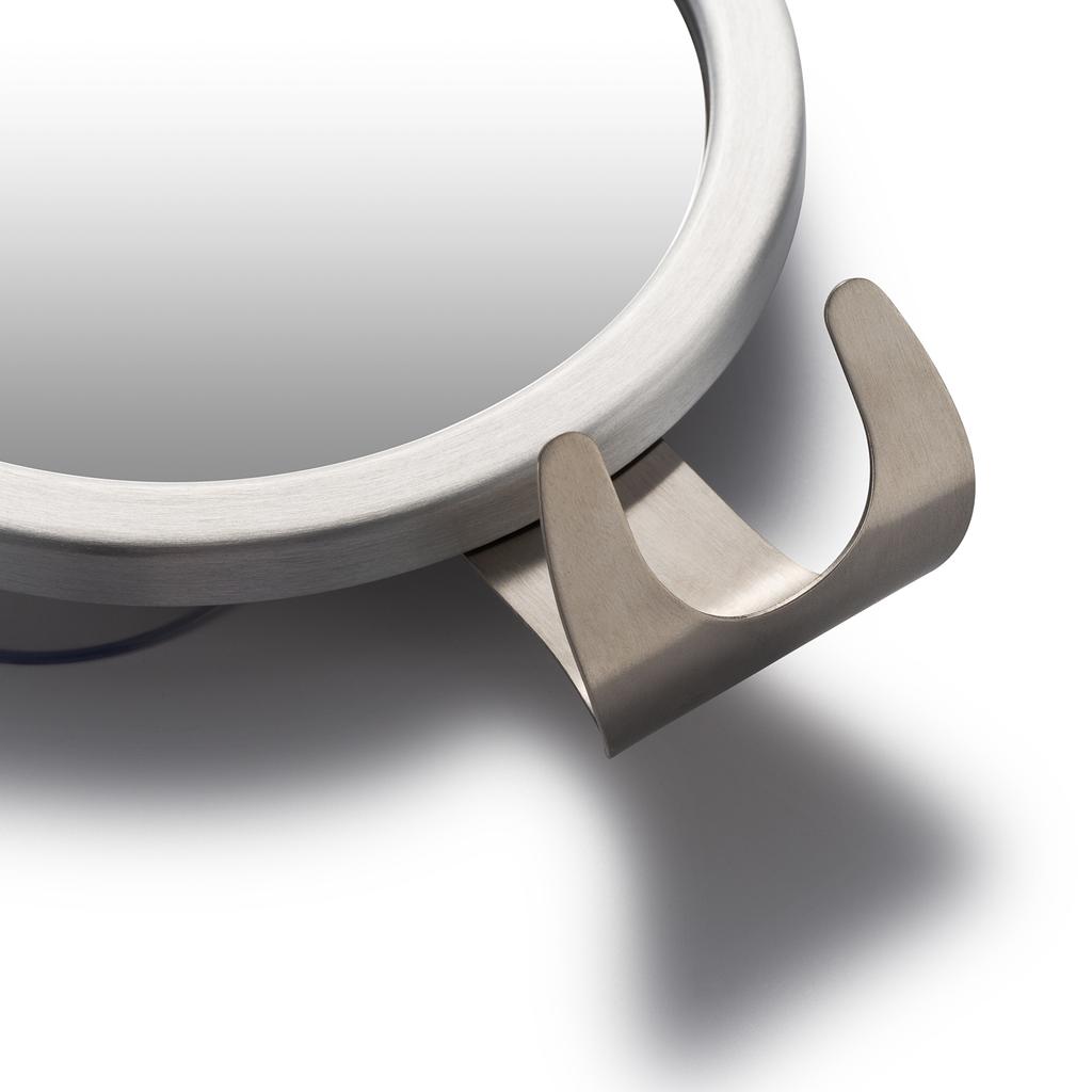 Зеркало для ванной комнаты без запотевания, зеркало для бритья в душе с присоской, настенное крепление с крючком для бритвы