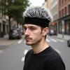 1 шт. Шапка-парик Мужская Зимняя Цельная Вязаная Шапка Шапка Арендодателя Модный Забавный Шляпа-дыня