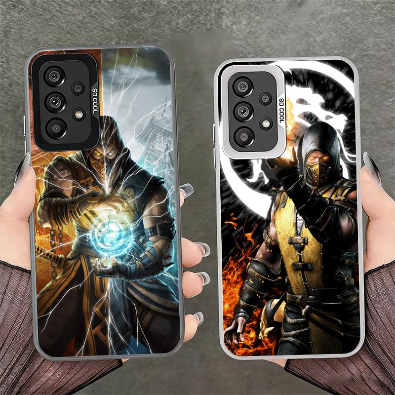 Mortal Kombat Game Soft Phone Case for Samsung A17 A16 A15 A14 A13 A57 A56 A55 A54 A53 A37 A36 A35 A34 A33 A26 A25 A24 A23 A52