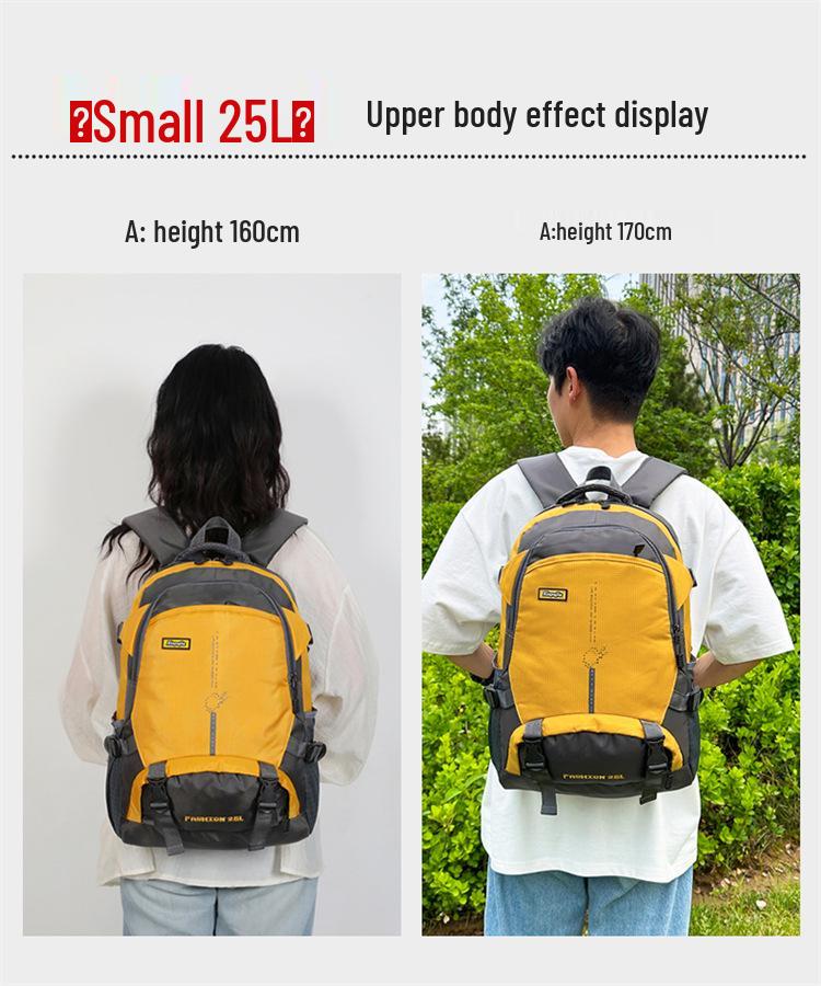 Lightweight Water-Resistant Oxford Backpack for Camping, Hiking, and Travel