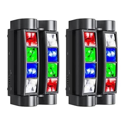 BETOPPER Moving Light 8x3W RGBW LED Stage Light DMX512 диско-свет для вечеринки, связанного со звуком, для 7/13 каналов