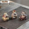 Исинская Цзыша Капибара Восемь Заповедей Укун Подставка для благовоний Чайный питомец Элегантная чайная скульптура Чайная фигурка Игрушки для игры Чайная статуэтка Ремесло