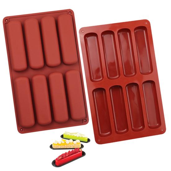 Практичная термостойкая простая в очистке форма для печенья 8 сеток пальчики шоколадное печенье кухонные принадлежности
