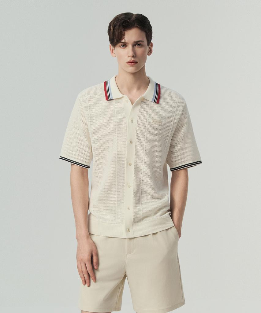 DUVETICA Paesano (Light Ivory) (Men'S Knit Cardigan)