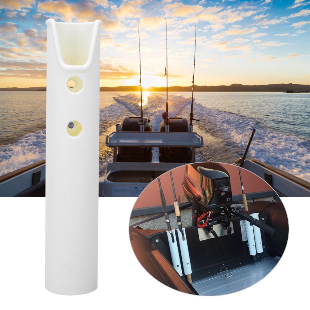 Single Hole Fishing Rod Holder PVC Fishing Rod Stant Durable Fishing Rod Bracket for Anglers