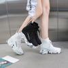 Женские повседневные кроссовки, дышащая обувь на платформе с трикотажной сеткой, уличные трендовые удобные носки, ботинки