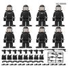 M8089 Diver Black Swat Small Particle Building Block Doll Military Equipment Toy