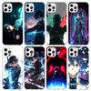 Sword Art Online Kirito Phone Case For iPhone 17 Air 11 13 Mini 14 15 Plus 16 12 Pro Max 16E SE 7 8 Pattern Soft TPU Back Cover