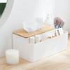 Многофункциональный держатель для салфеток, прямоугольный держатель для салфеток, дистанционный органайзер с деревянным корпусом для Livin