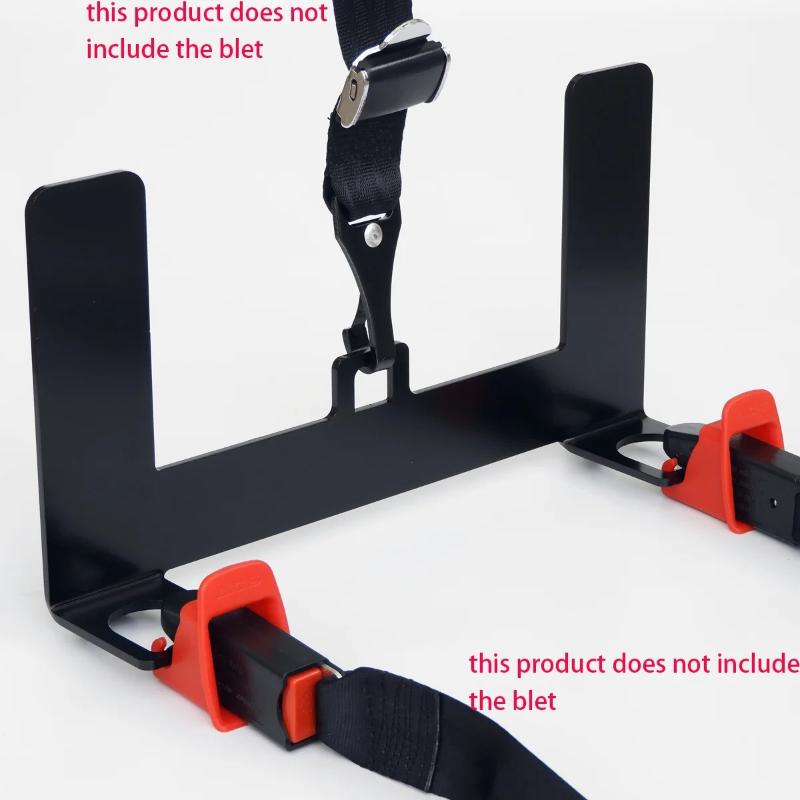 Car Child Safety Seat ISOFIX Restraint Anchor Mounting Kit Universal Steel Durable Easy Install for All Common Car Models Baby Safety Upgrade