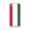 Coque iPhone - Hongrie - SE 2020 - Souple - Multicolore - Design Drapeau
