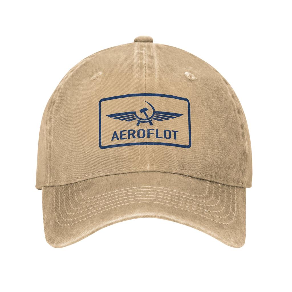 Symbol Aeroflot For Aviation Plane Fan Sun Baseball Cap Women Unisex Print Hip Hop Hats Summer yk Funny SunProof Caps