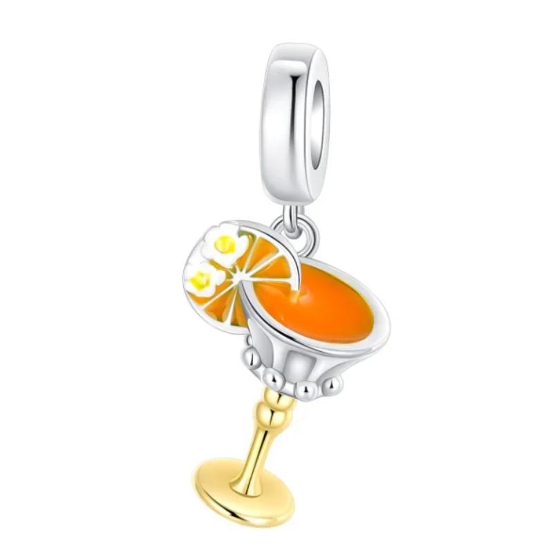 Оригинальные медные разноцветные расписные шармы, художественные бусины-палитры, подвески, подходят для браслета, ожерелья, DIY ювелирные изделия, подарок