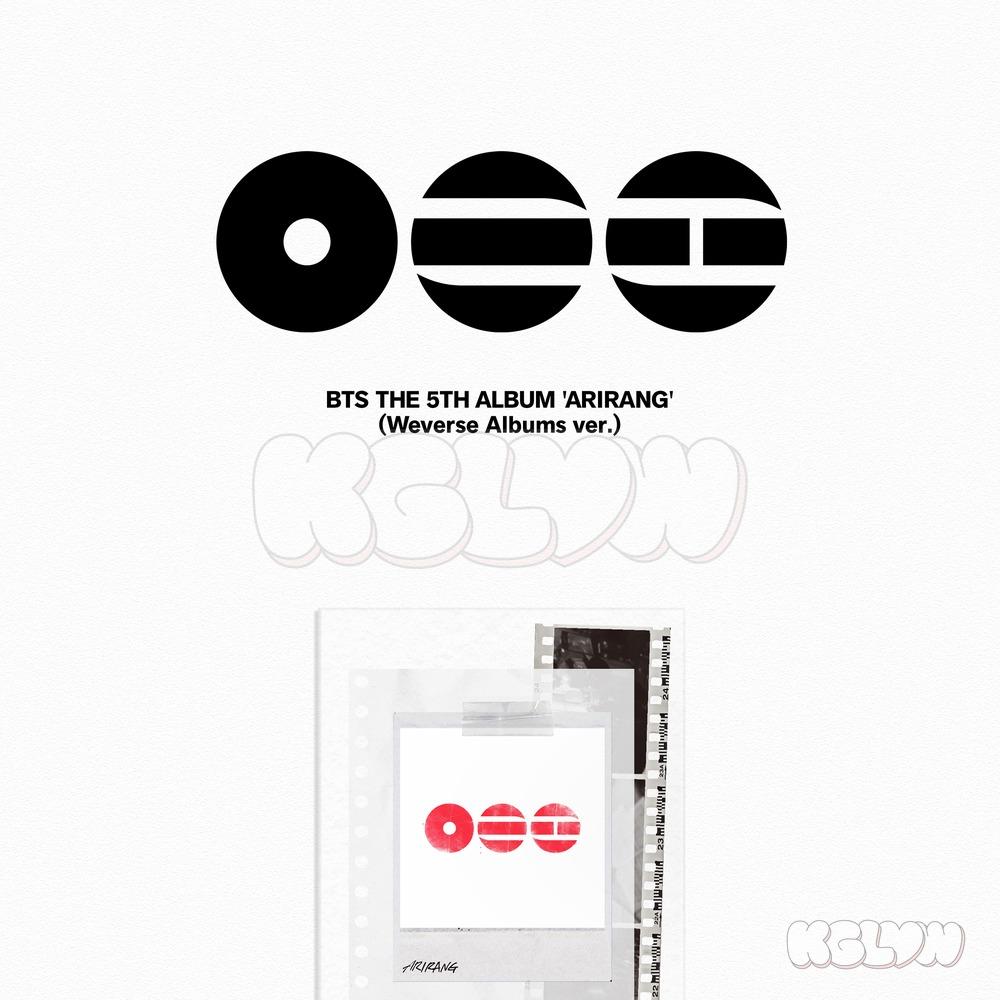 BTS ARIRANG Weverse Albums Вер Официальный K-POP Альбом CD