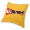Подушка с принтом Oh Henry Rally Bars Наволочка Полиэстер Лен Бархат Креативный Декор на Молнии Чехол для Декоративной Подушки Чехол для Домашней Подушки