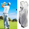 Складной чехол от дождя для сумки для гольфа - водонепроницаемый и пылезащитный, прозрачный дождевик из ПВХ, сверхпрочный, для игроков в гольф, женщин и мужчин