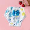 Подгузники для собак Физиологические трусики с ярким рисунком Печатные дышащие эластичные менструальные трусики для собак Трусики принцессы для домашних животных