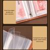 With Password Lock 100 Envelope Challenge Binder Waterproof Budget Saving Book