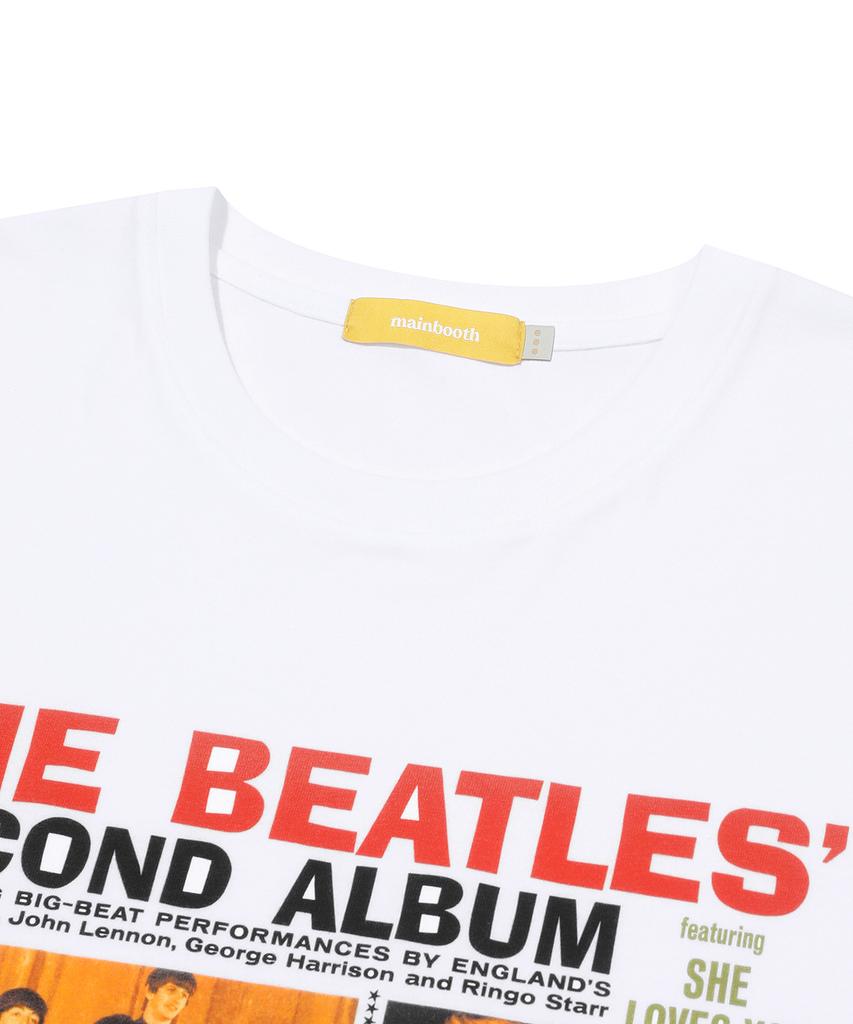 MAINBOOTH [The Beatles] Футболка со вторым альбомом (белый)
