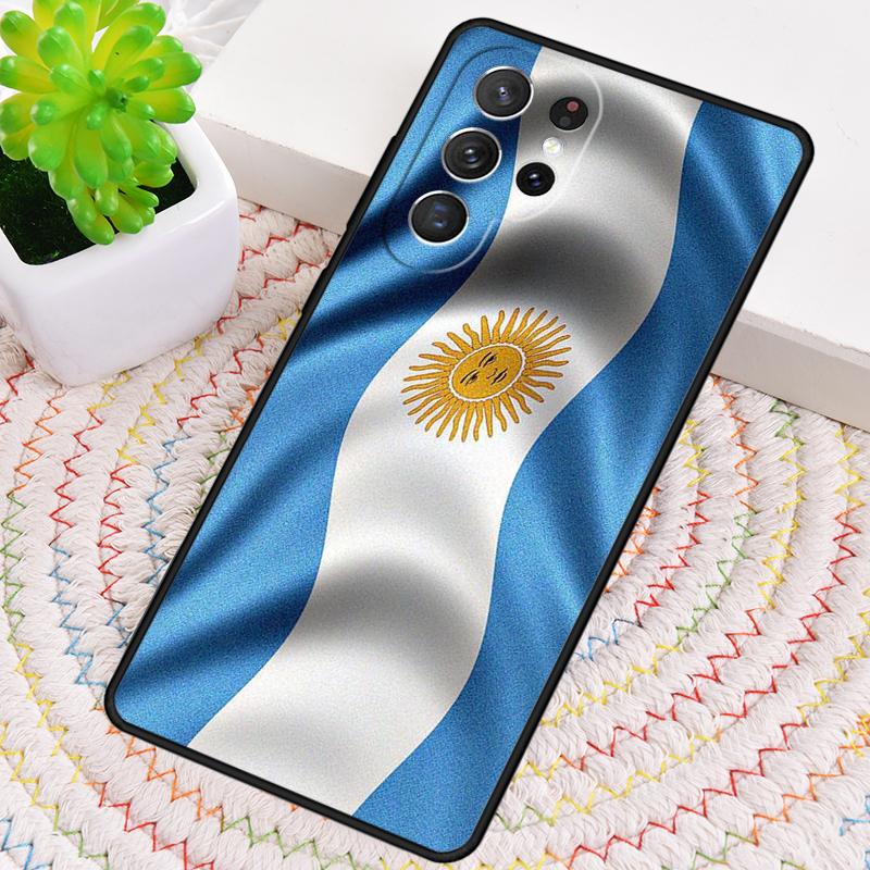 Мягкий чехол для телефона с флагом Аргентины для Samsung Galaxy note 10 pro S26 Ultra S23 S24 FE S25 S21 S22 PLUS ударопрочный чехол