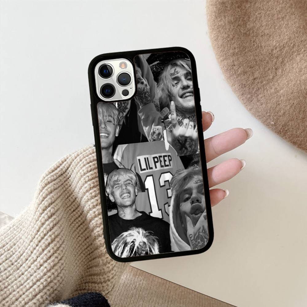 Чехол для телефона Singer L-Lil P-Peeps для IPhone 17 16 15 14 13 12 11 Pro Max Plus MiNi 17Air PC+TPU Бронированный чехол