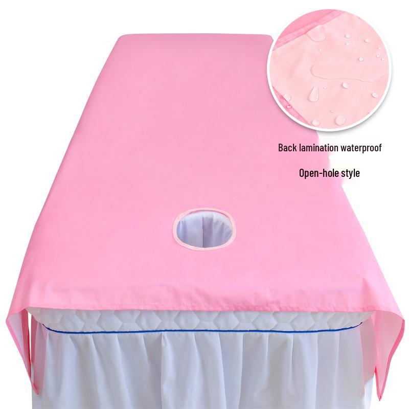 Waterproof Oilproof Beauty Bed Sheet for Massage with Hole