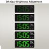 Nightlight Backlight Temperature Calendar Large Number Electronic Clock Alarm Clock LED Digital