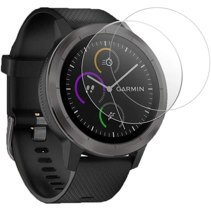 Защитное стекло - PHONILLICO - Garmin Vivoactive 3 - Закаленное стекло - Комплект 2 шт.