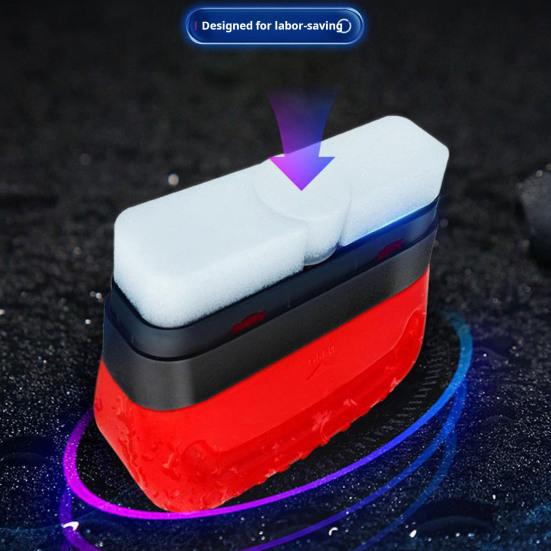 Удаление масляной пленки и пятен на стекле автомобиля. Очиститель лобового стекла. Экологичный, долговечный, портативный.