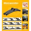 For Mazda CX-9 TB 2007-2015 1set Front & Rear Windshield Wiper Blades Windscreen Wipers 2008 2009 2010 2011 2012 Accessories