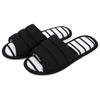 Comwarm Plush House Slippers For Women And Man Open Toe Cozy Cotton Shoes Indoor Outdoor Flat Soft Breathable Non-slip Sandals