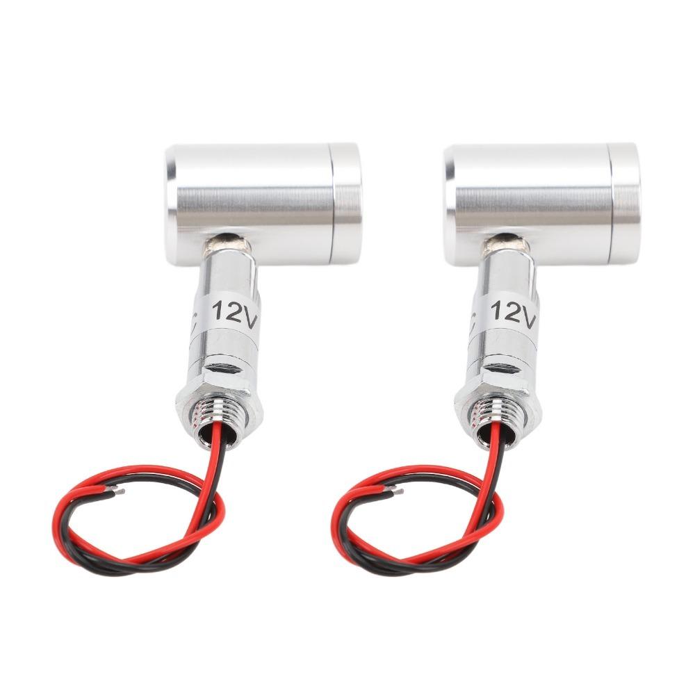 2 Pack 1W Miniature Spot Lights Silver Accent Up Lights Energy Saving LED Spot Lights  Hallway