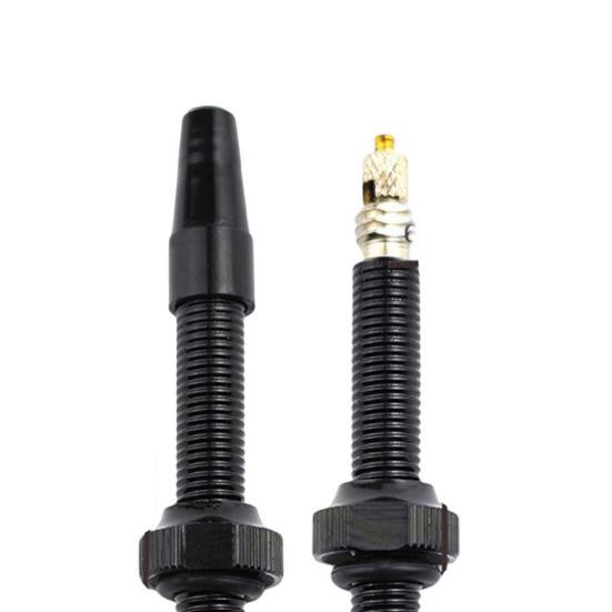 1 комплект бескамерных ниппелей с ключом, обработанные на станке с ЧПУ, сверхлегкие металлические штоки и колпачки, замена 44/60 мм МТБ