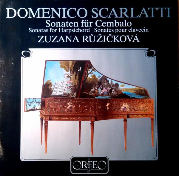 LP Record SCARLATTI, ZUZANA RŮŽIČKOVÁ - Sonaten Fur Cembalo ? Sonatas For H S144851A ORFEO 1987 Germany Classical Used