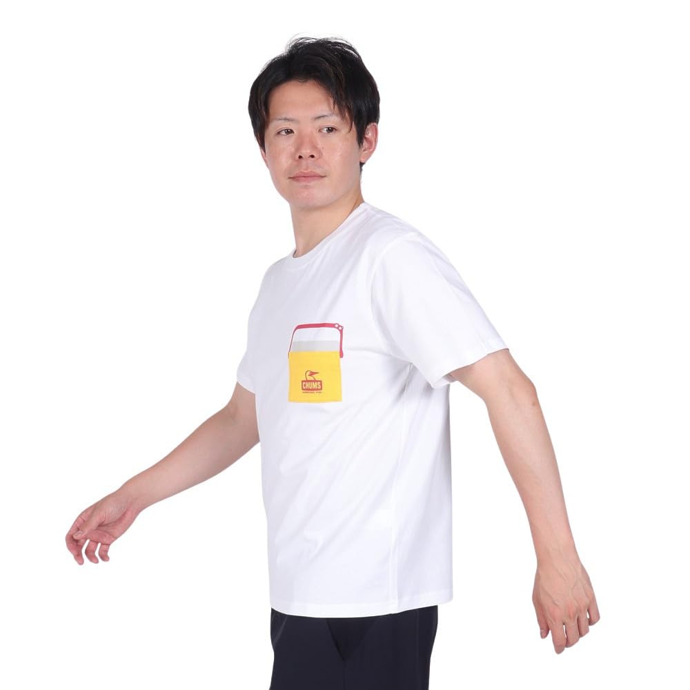 Футболка Camper Cooler Pocket White [Chums] Футболка мужская